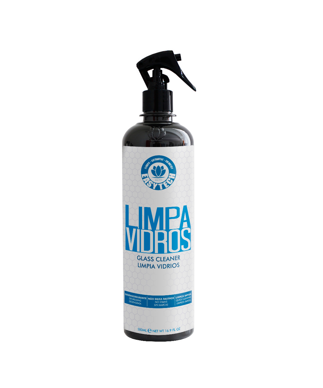 Limpa Vidros Spray desengordurante - 500ml - Easytech